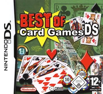 Best of Card Games DS (Europe) (En,Fr,De,Es,It,Nl) box cover front